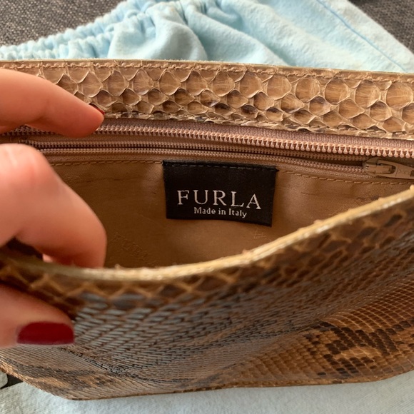 Timeless genuine python skin vintage bag - Picture 5 of 6